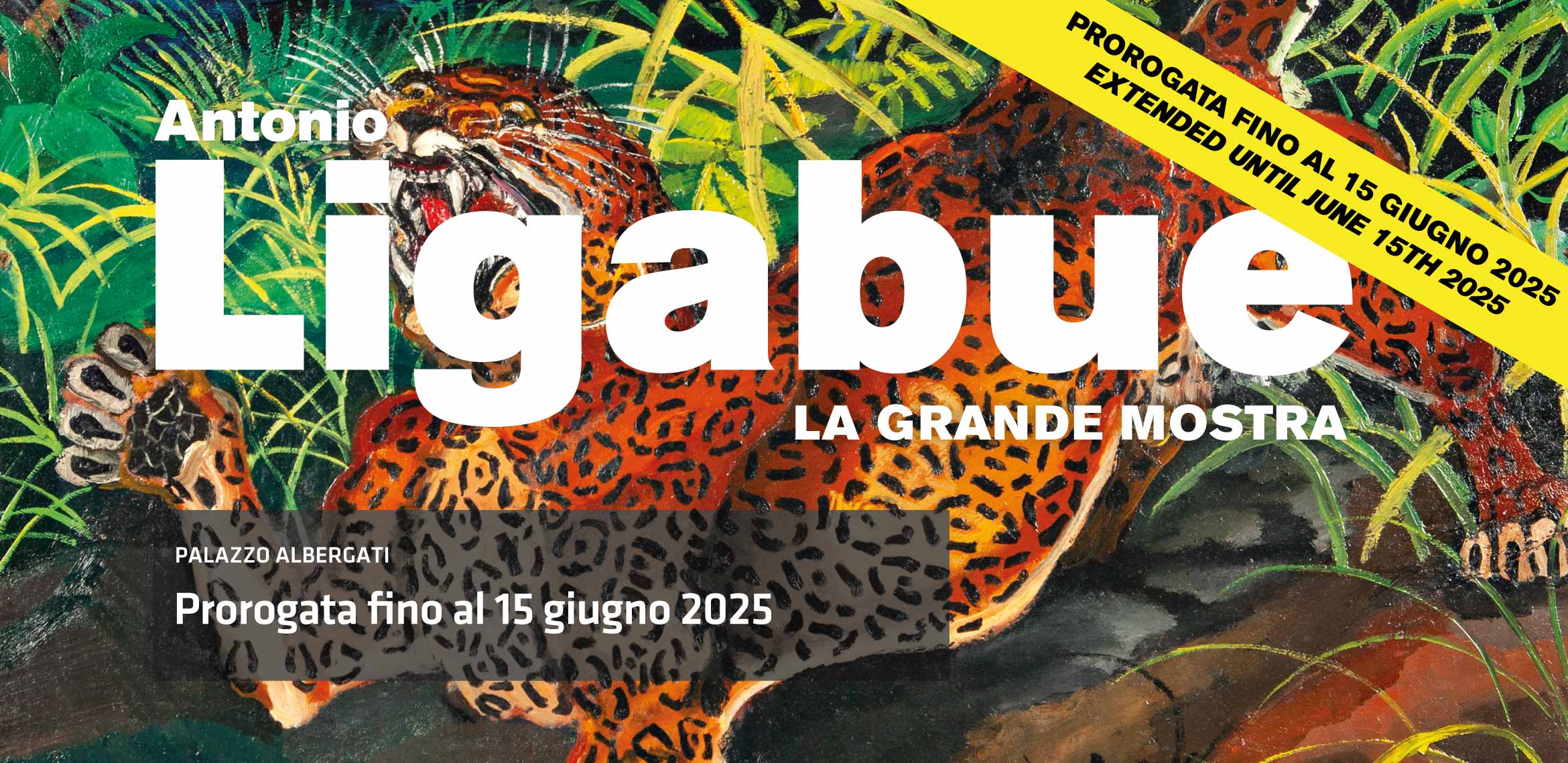 Ligabue - mostra prorogata fino al 15 giugno 2025